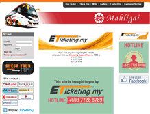 Tablet Screenshot of mahligai.com.my